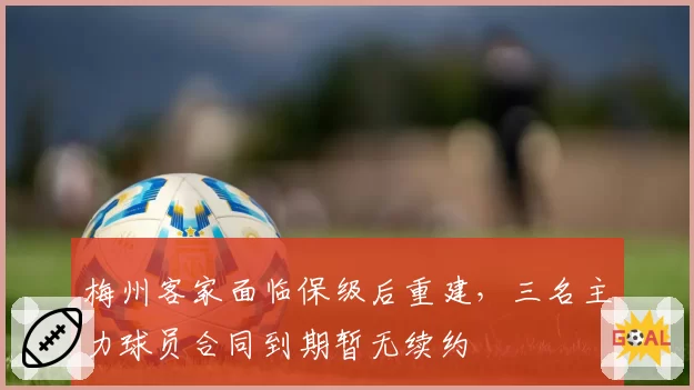 梅州客家面临保级后重建,三名主力球员合同到期暂无续约